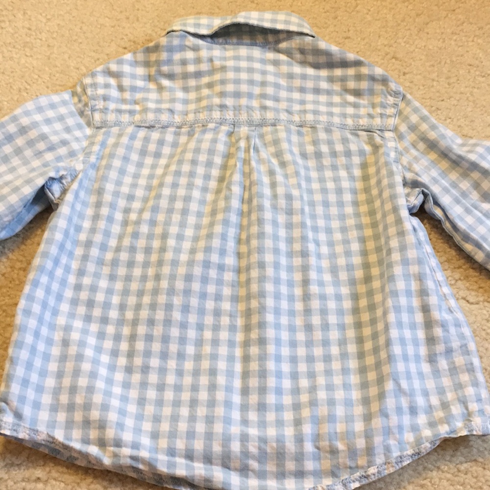 Gap gingham collared blouse - Picture 5 of 8